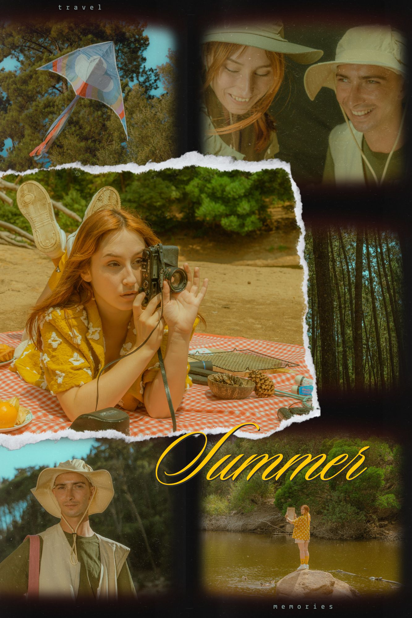 Summer collage