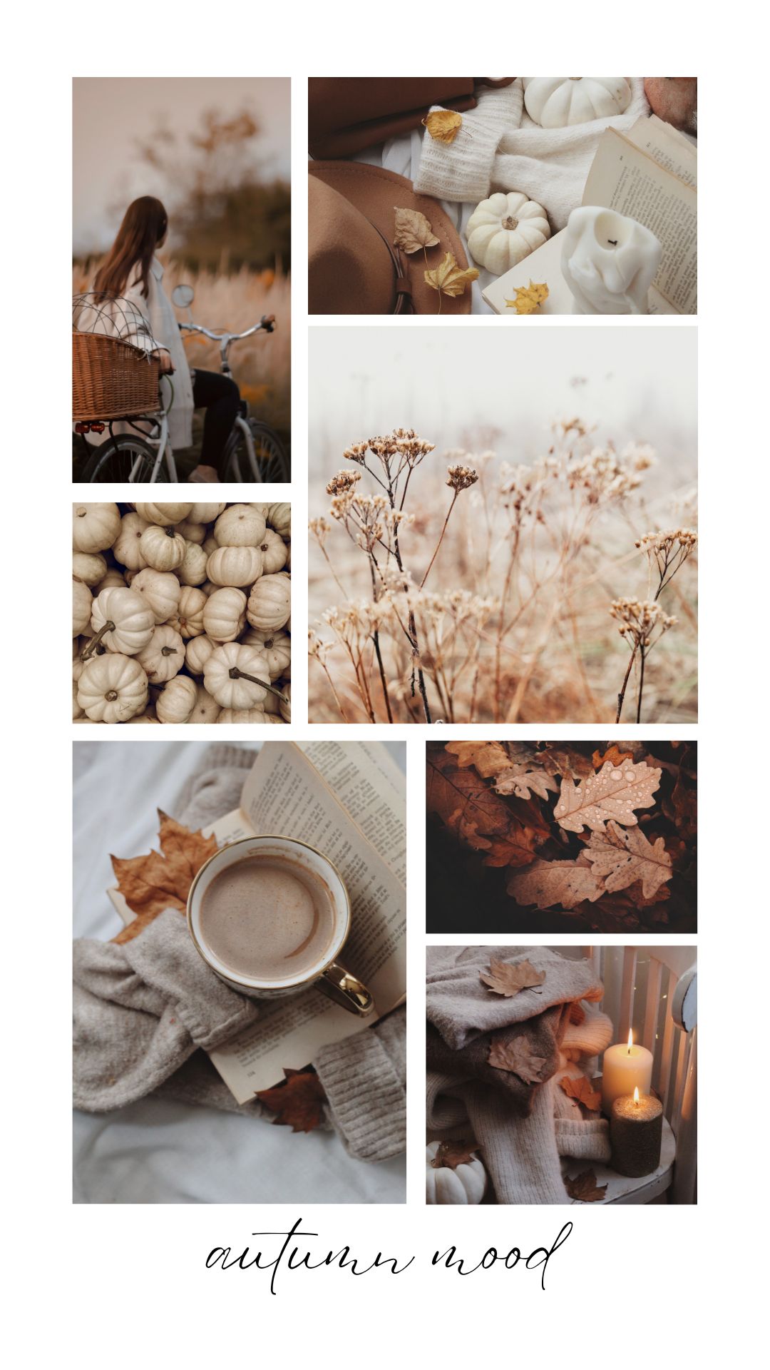 Simple white Collage